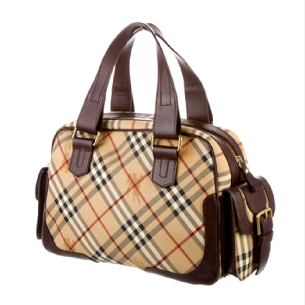 🐻 Burberry Haymarket London Check Shoulder Bag 🐻